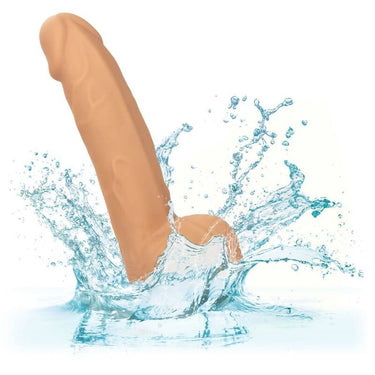 Dong in Silicone 6 Pollici con Base a Ventosa e Texture Realistica